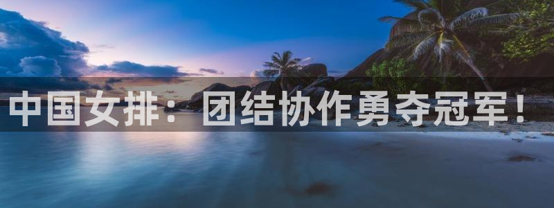 中国女排：团结协作勇夺冠军！